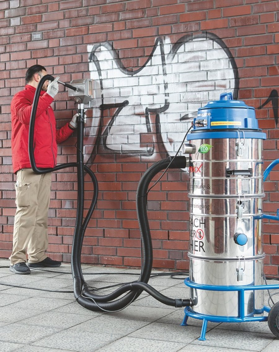 Graffitis Kommunaltechnik
