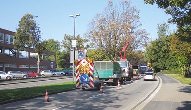 Baumarbeiten Straßenbegleitgrün