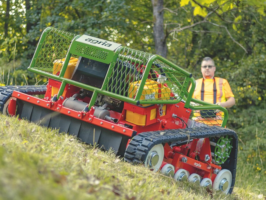 agria Mähraupen Maschinen für den GaLaBau