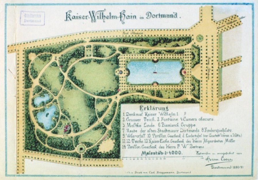 Renaturierung Historische Parks und Gärten